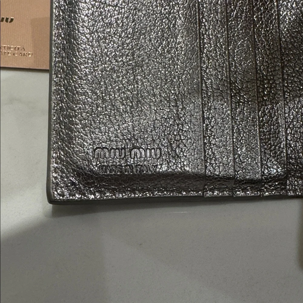 MIU MIU WALLET 💛🩶 - Picture 7 of 17